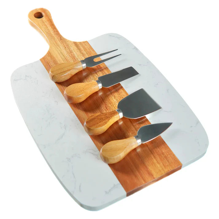 Marble Serving Board Set - Engraved